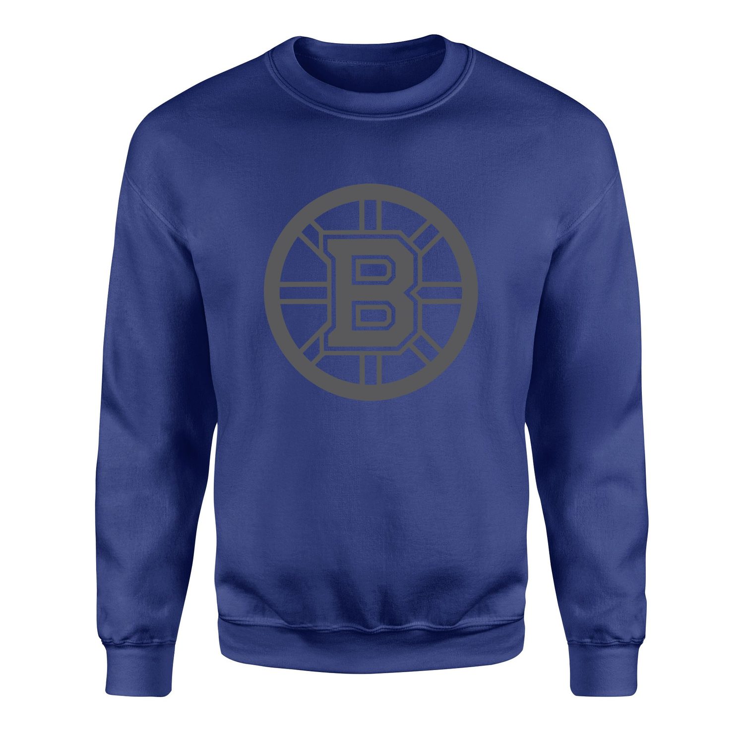 Boston Bruins Muted Black Sweatshirt M - İndigo Mavisi