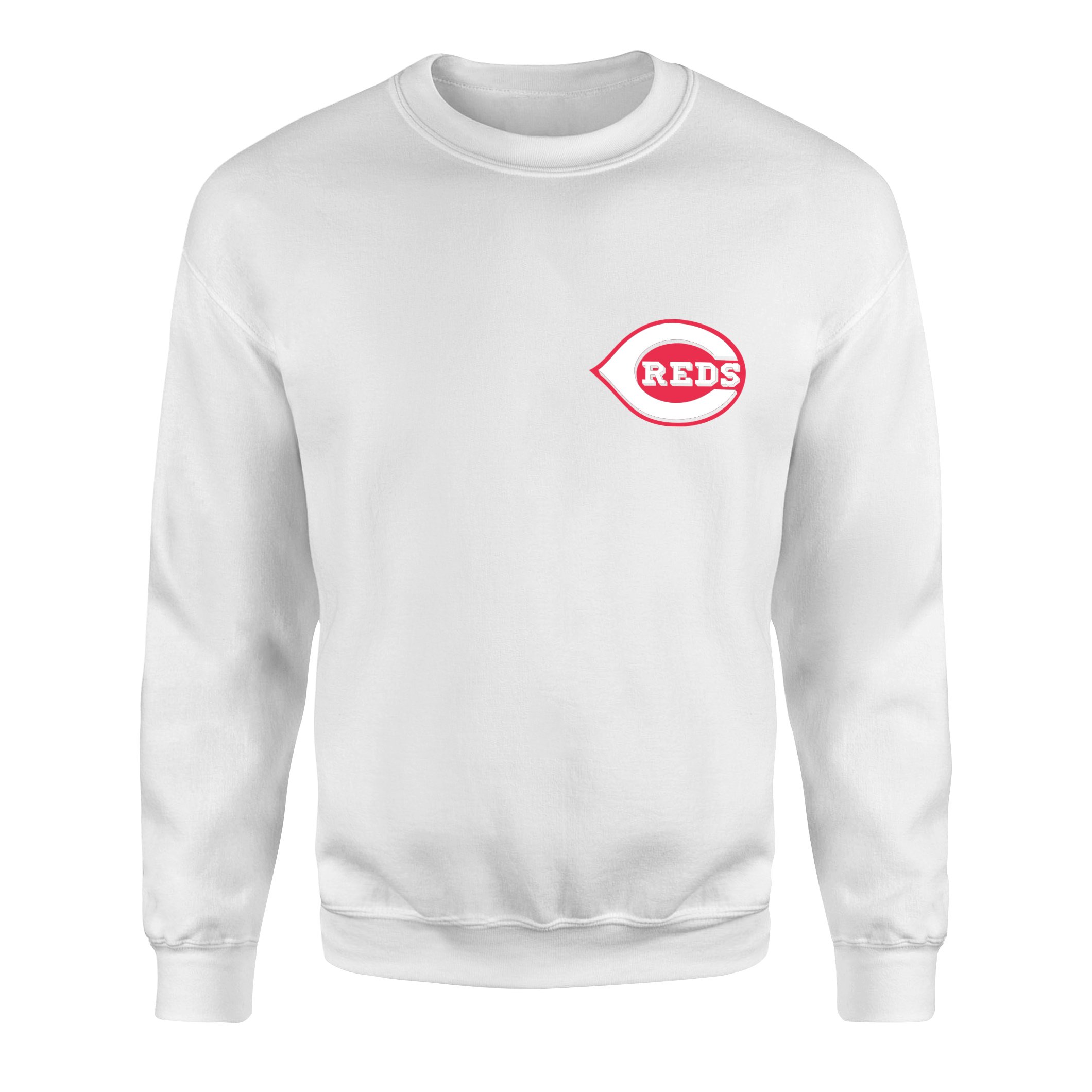 Cincinnati Reds Sweatshirt S - Beyaz