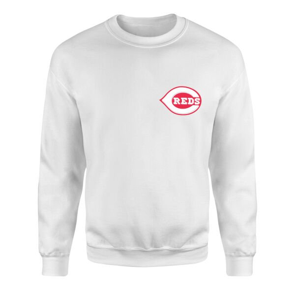 Cincinnati Reds Sweatshirt S - Beyaz