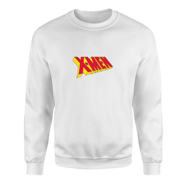 X-MEN V Sweatshirt S - Beyaz