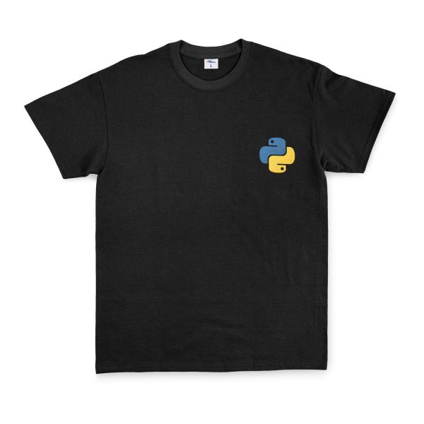 Python Icon Tişört M - Siyah