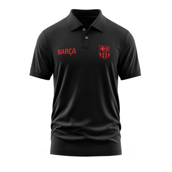 BARÇA Polo Tişört S - Siyah