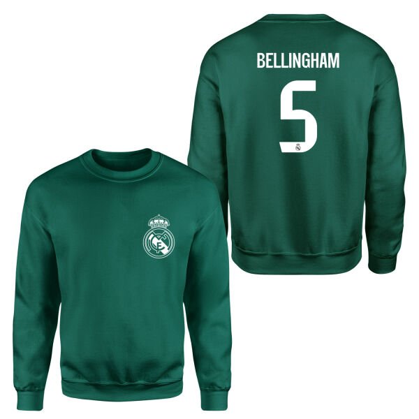 Jude Bellingham RM WH Forma Sweatshirt S - Nefti Yeşili