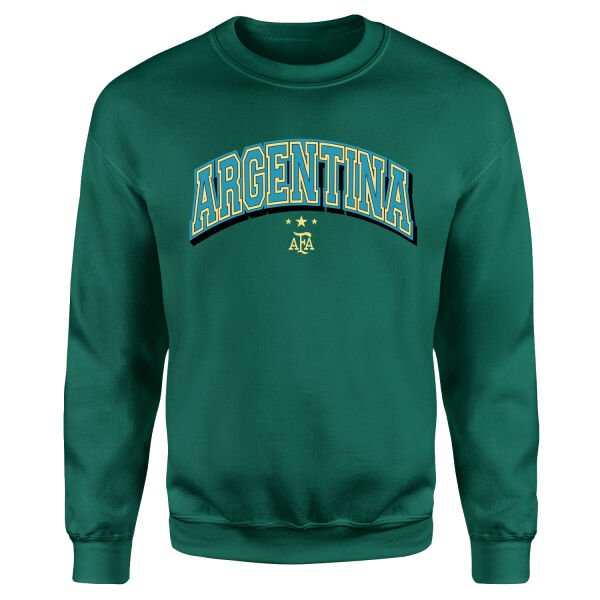 Arjantin 2026 Varsity Sweatshirt L - Nefti Yeşili