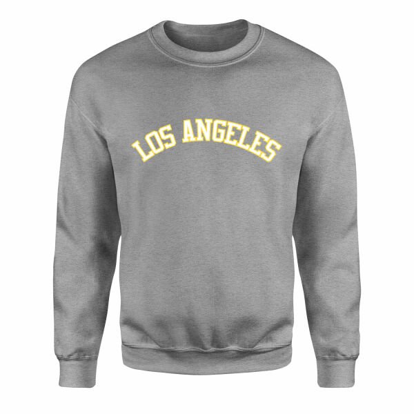 Los Angeles Sweatshirt L - Gri