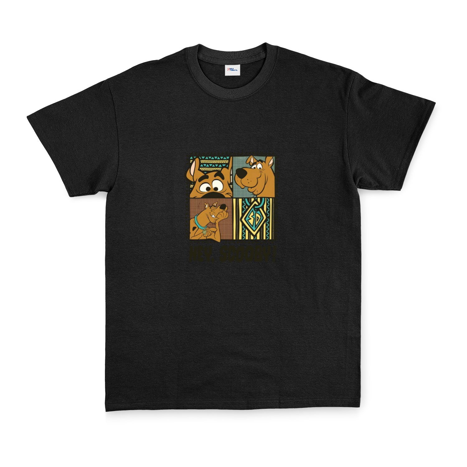 Hey Scooby! Tişört XL - Siyah