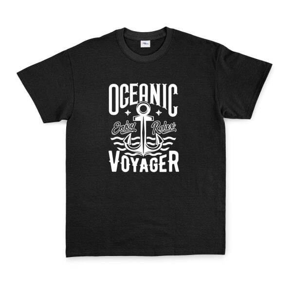 Oceanic Voyager Tişört M - Siyah
