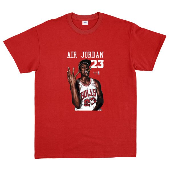 4th Time Is The Charm | Michael Jordan Tişört M - Kırmızı