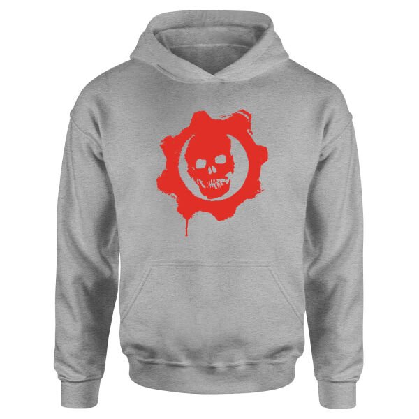 Gears of War Hoodie S - Gri