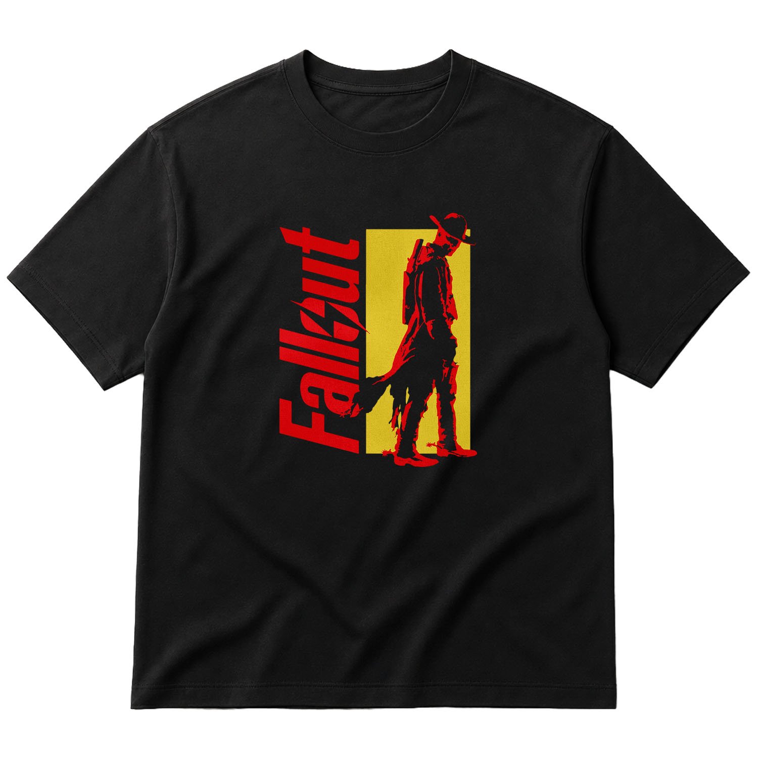 The Ghoul | Fallout Oversize Tişört S - Siyah
