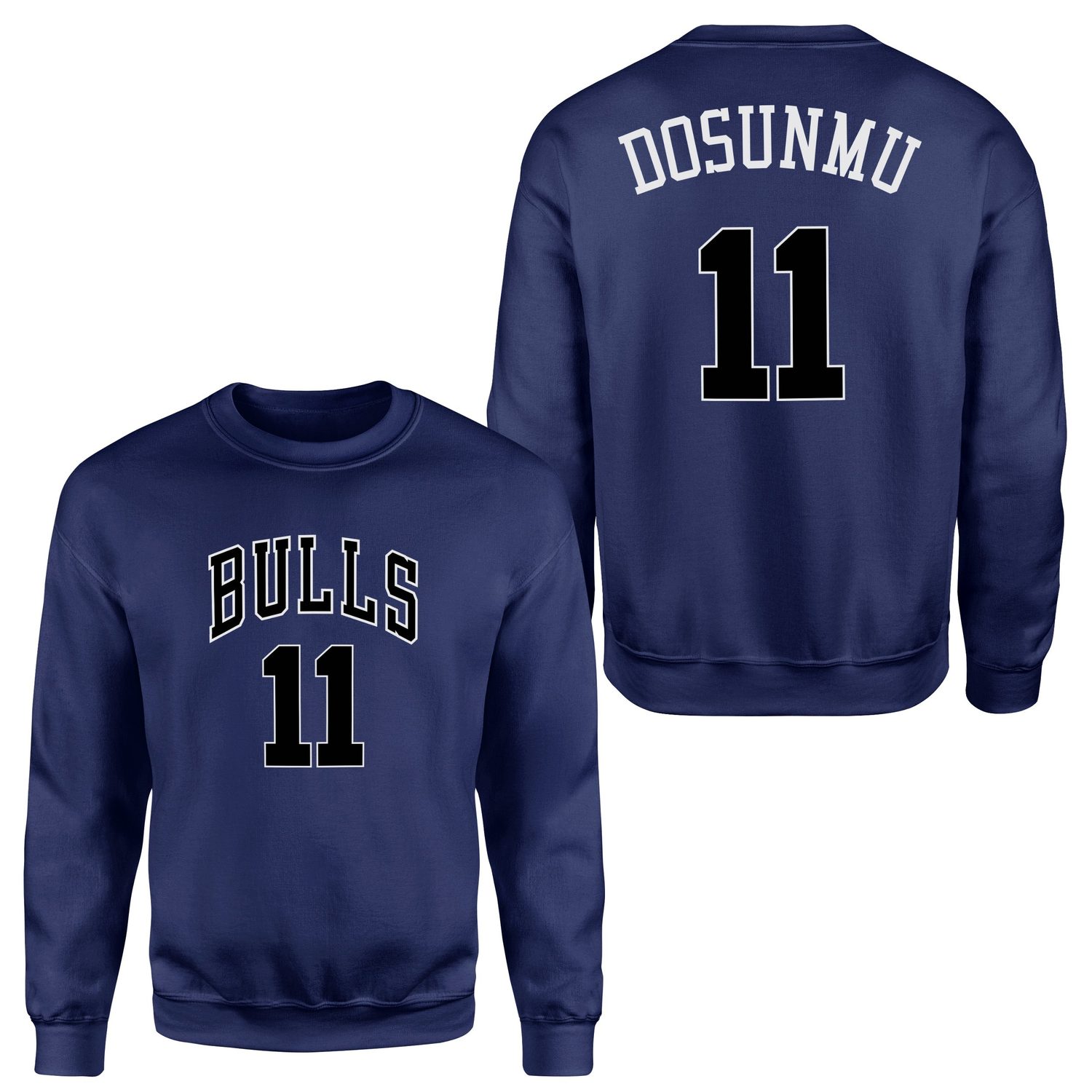 Ayo Dosunmu Forma Sweatshirt XL - İndigo Mavisi