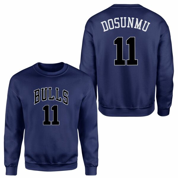 Ayo Dosunmu Forma Sweatshirt XL - İndigo Mavisi