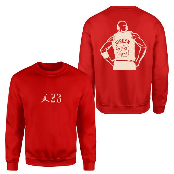 MJ 23 Unstoppable Cream |  Air Jordan Sweatshirt L - Kırmızı