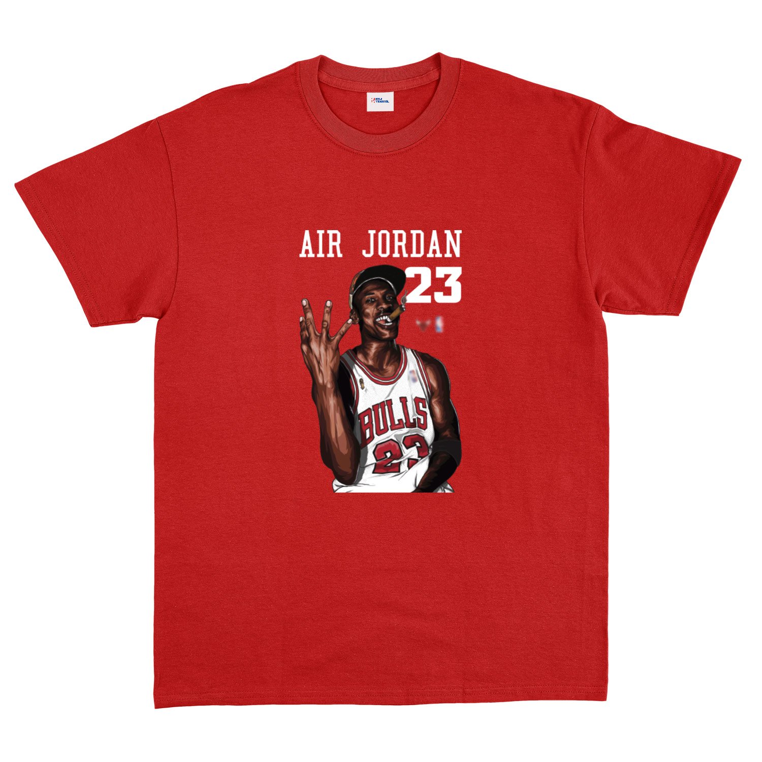 4th Time Is The Charm | Michael Jordan Tişört L - Kırmızı