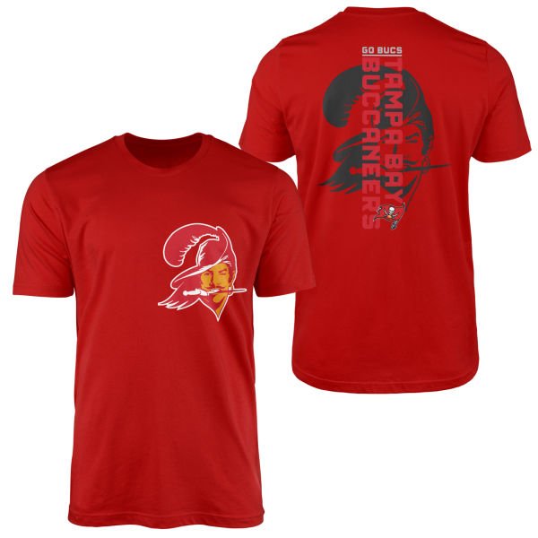 Tampa Bay Buccaneers GO BUCS SE Edition Tişört XL - Kırmızı