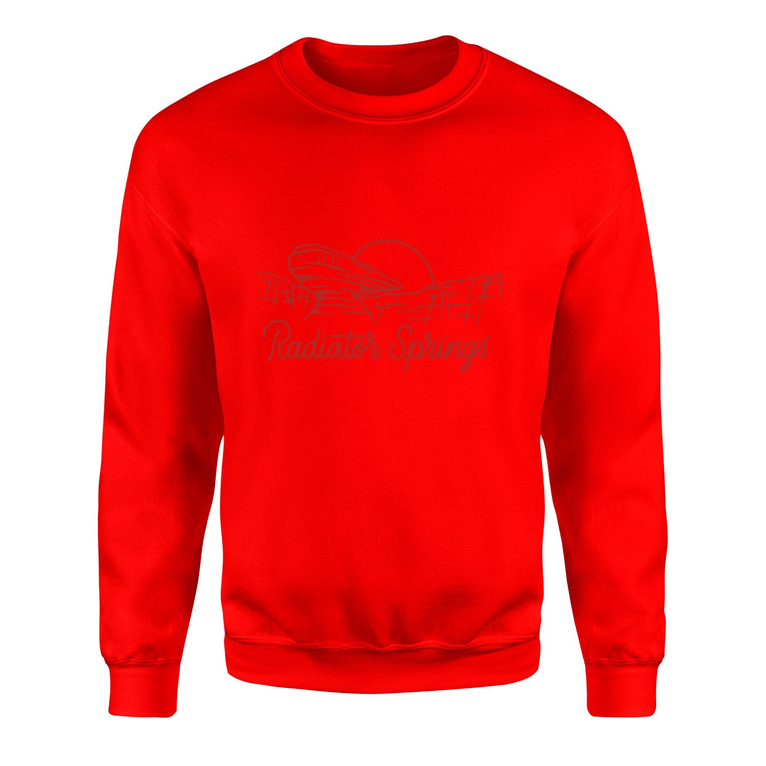 Radiator Springs Sweatshirt M - Kırmızı