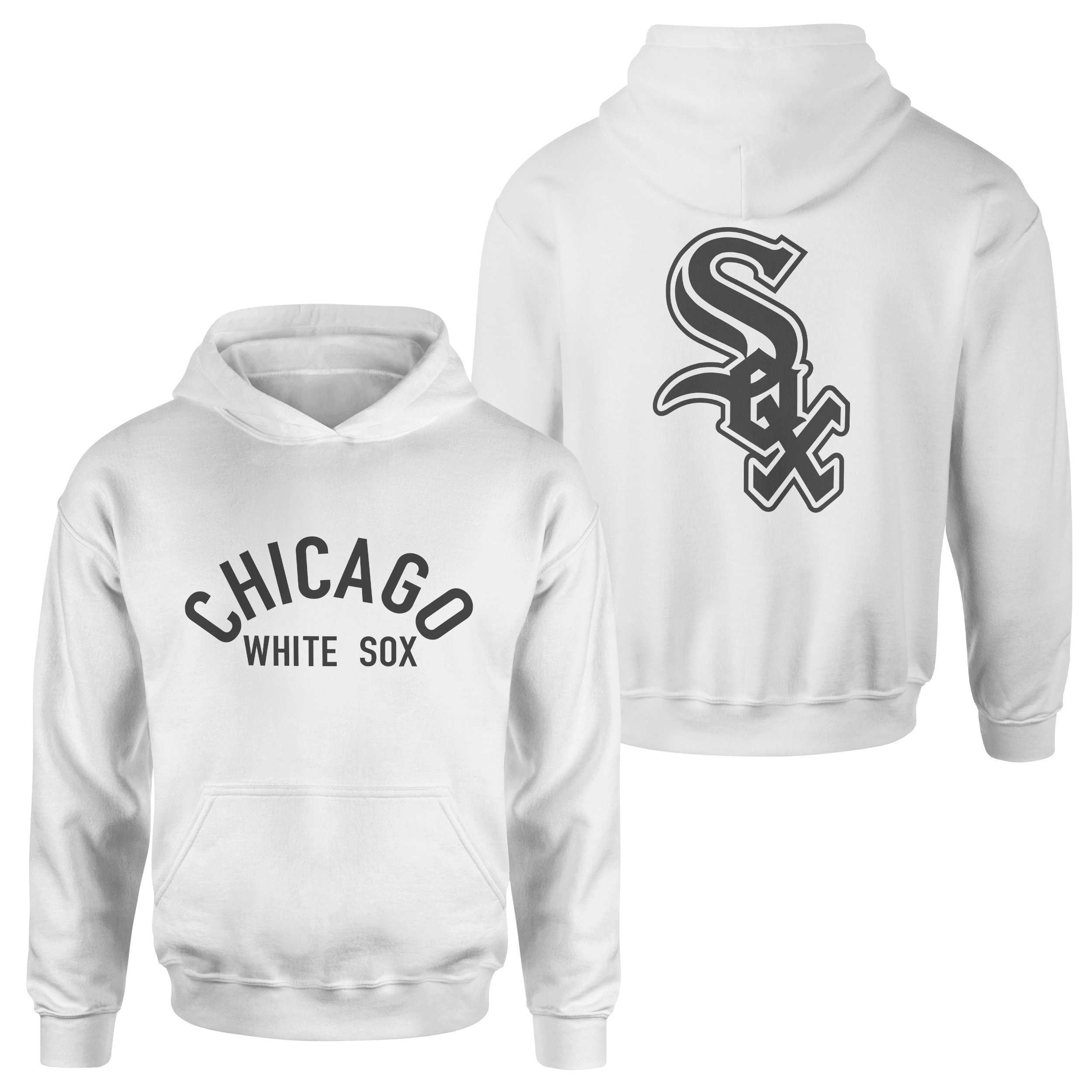 Chicago White Sox Muted Hoodie XXL - Beyaz