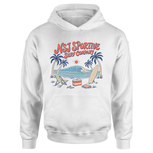 NSJ Sportive Surf Company 2026 Hoodie XL - Beyaz