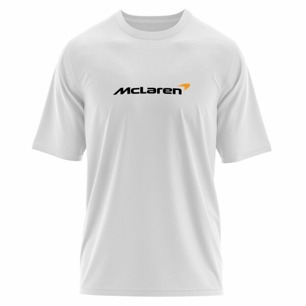 McLaren Racing Iconic Oversize Tişört L - Beyaz