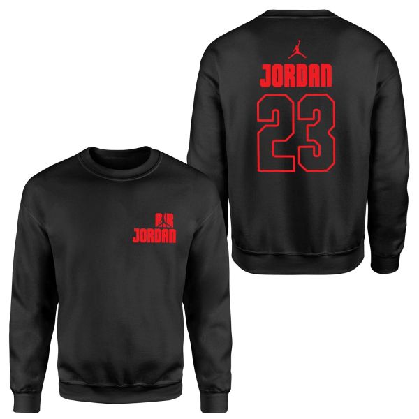 Air Jordan Block 23 Sweatshirt M - Siyah