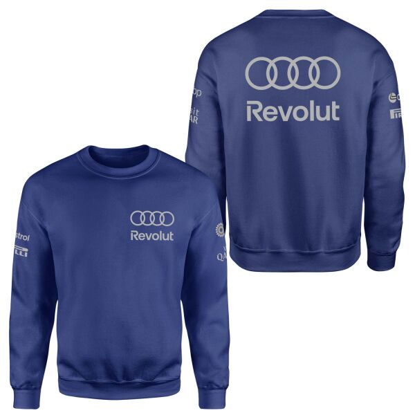 Audi Revolut Racing Sweatshirt S - İndigo Mavisi