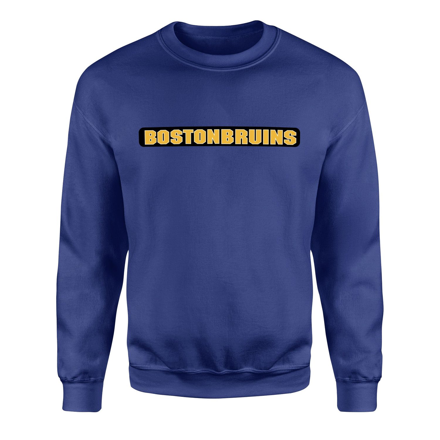 Boston Bruins Block Sweatshirt M - İndigo Mavisi