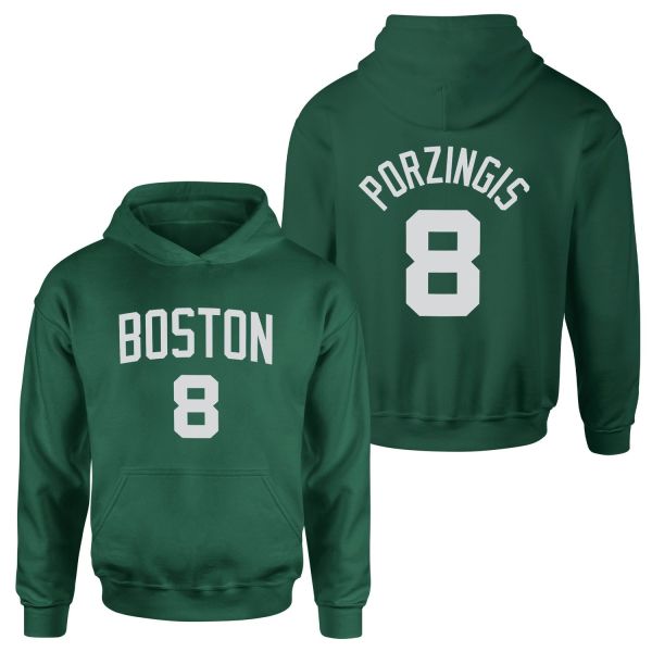 Kristaps Porzingis 24/25 Forma Hoodie S - Nefti Yeşili