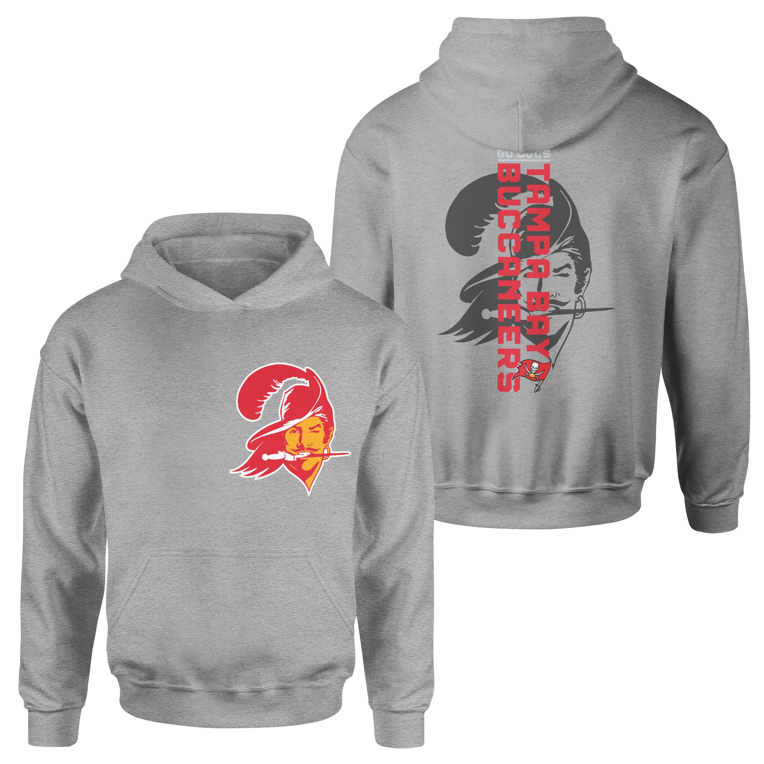 Tampa Bay Buccaneers GO BUCS SE Edition Hoodie M - Gri