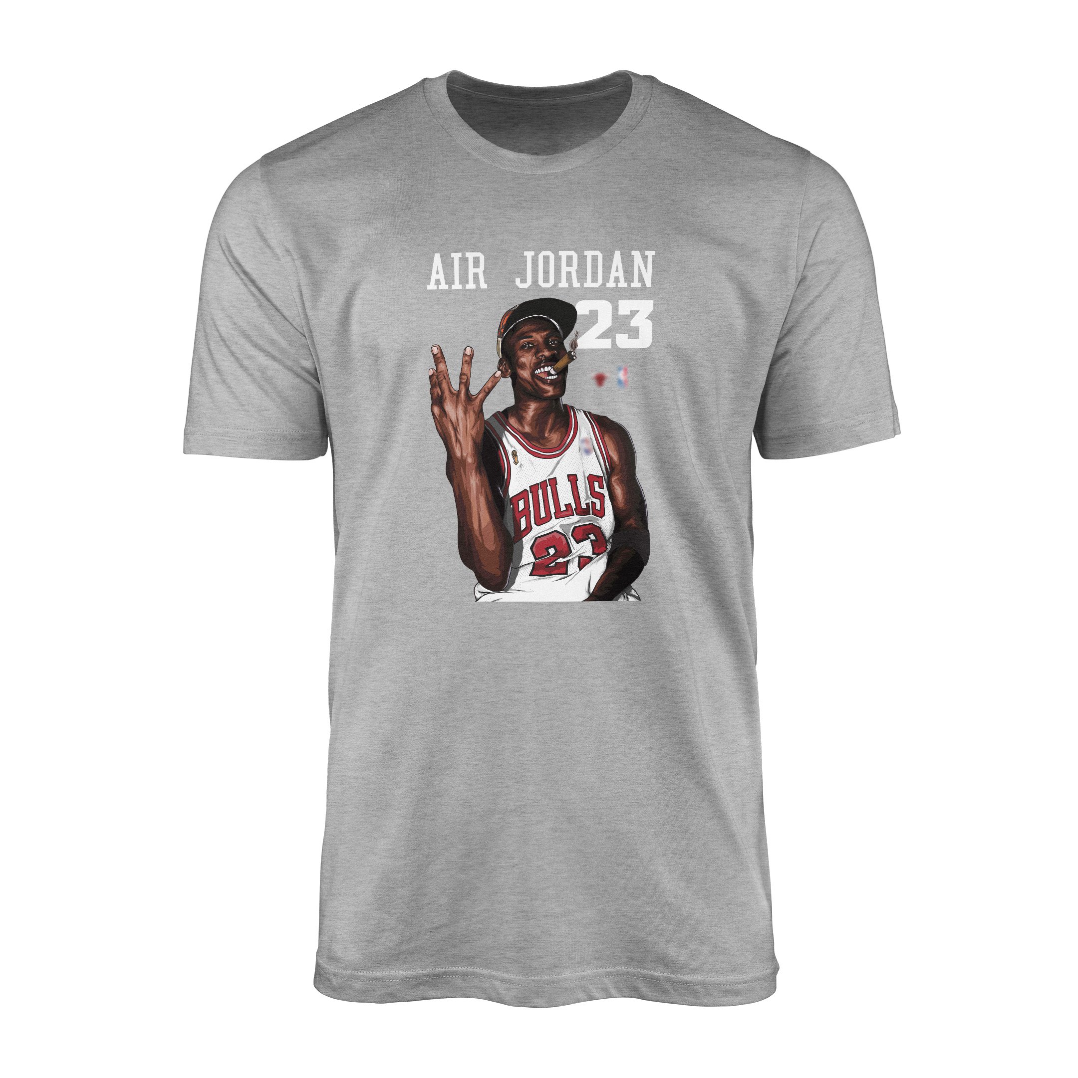 4th Time Is The Charm | Michael Jordan Tişört S - Gri