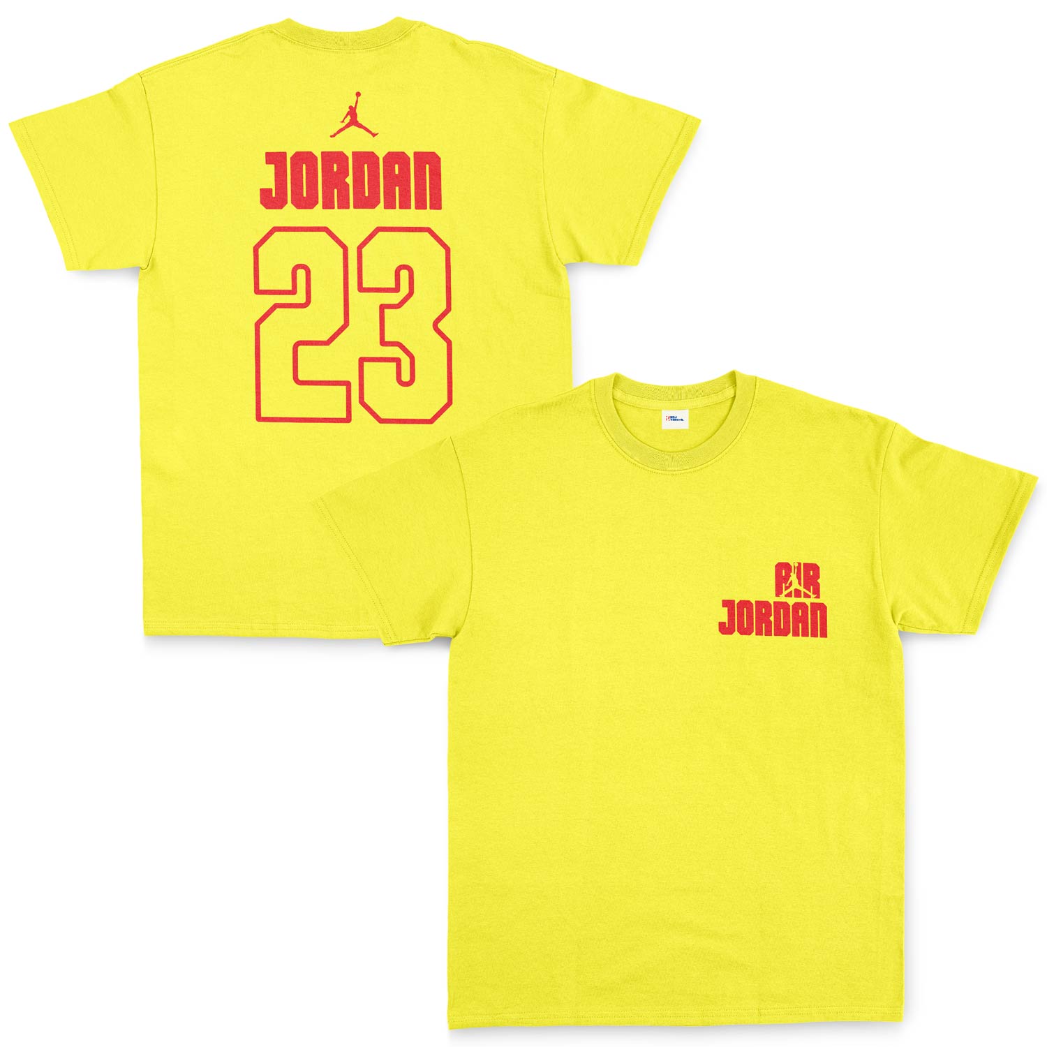 Air Jordan Block 23 Tişört XL - Sarı