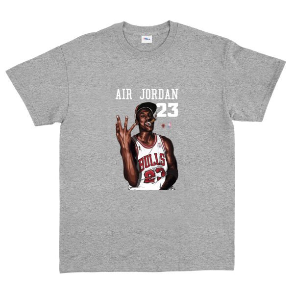 4th Time Is The Charm | Michael Jordan Tişört M - Gri