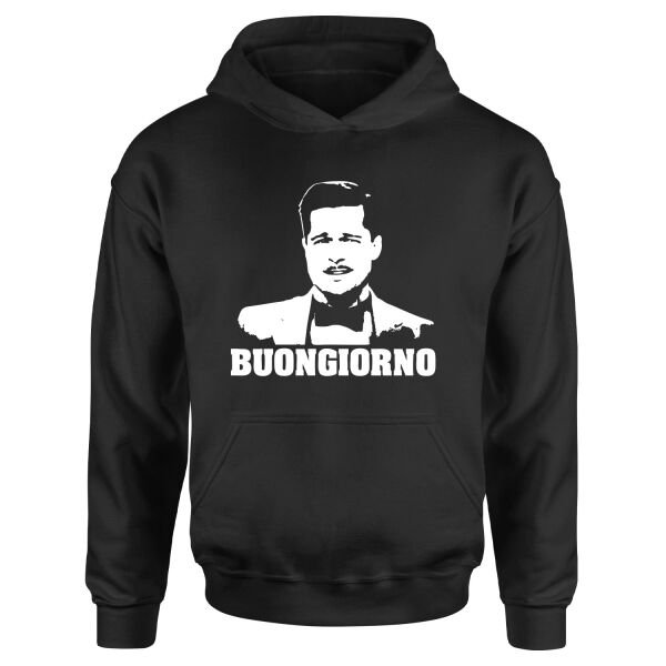 Buongiorno | Inglorious Basterds Hoodie M - Siyah