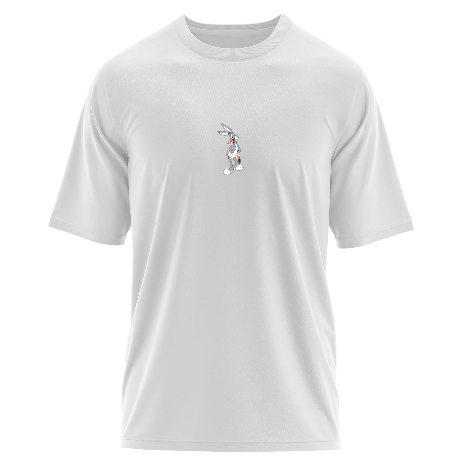 Bugs Bunny Oversize Tişört XL - Beyaz