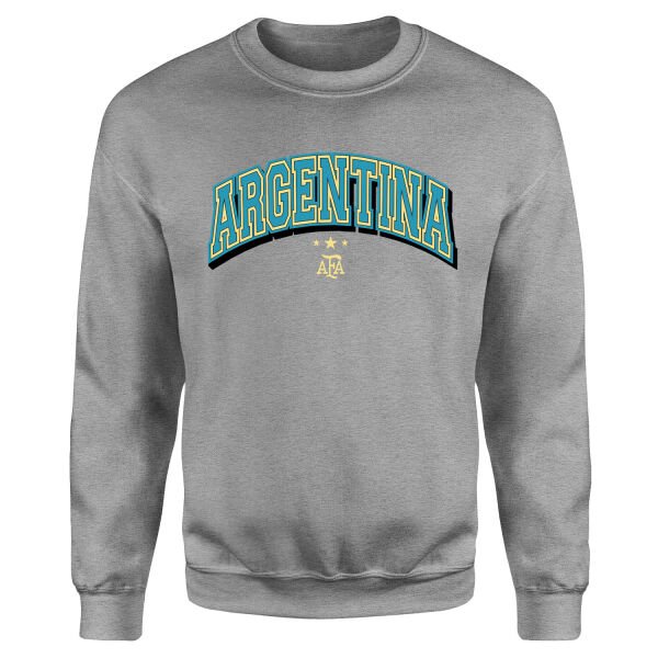 Arjantin 2026 Varsity Sweatshirt XL - Gri