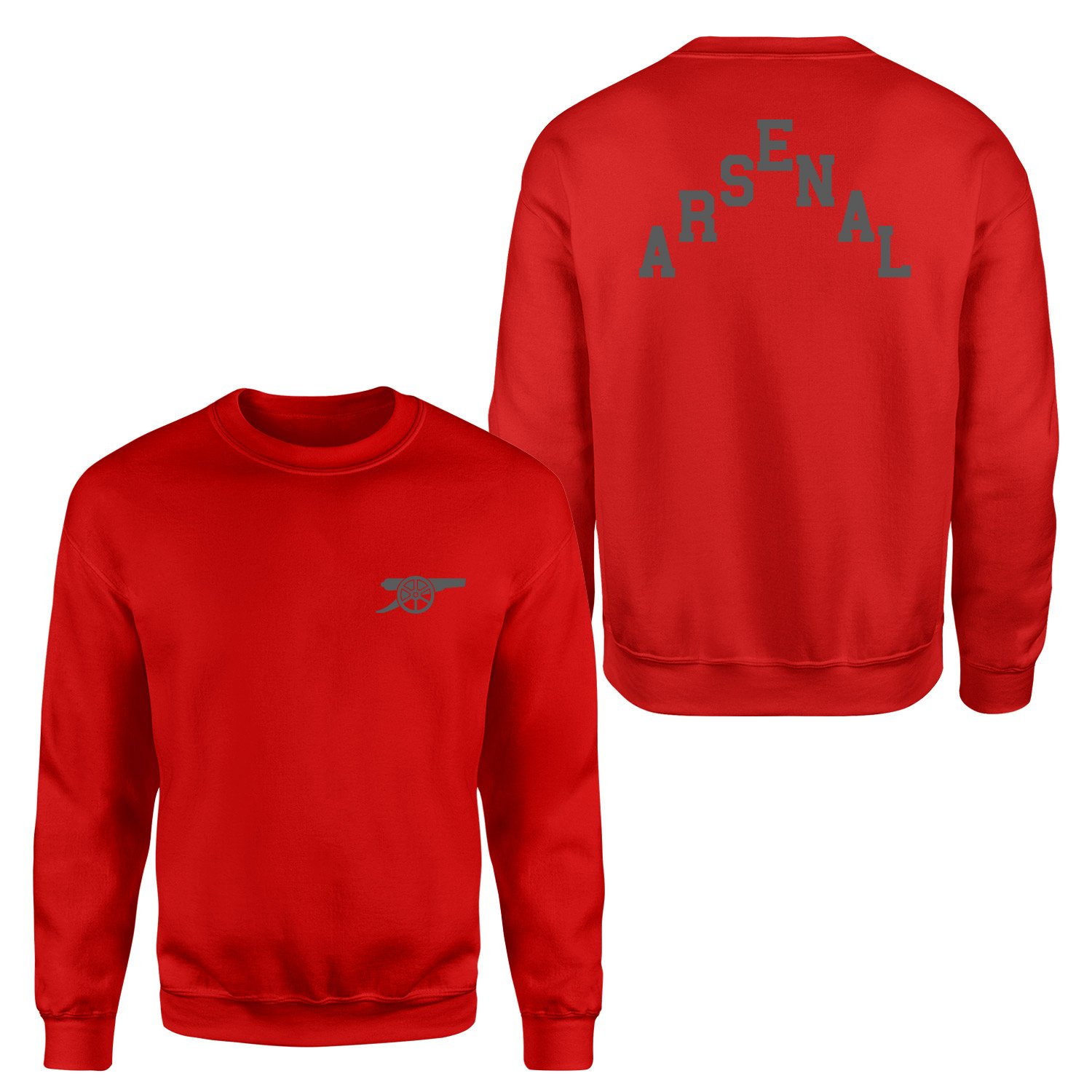 The Gunners FC Sweatshirt S - Kırmızı