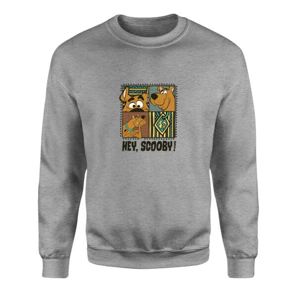 Hey Scooby! Sweatshirt M - Gri