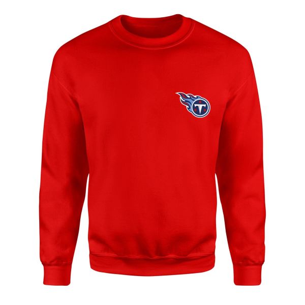 Tennessee Titans Sweatshirt L - Kırmızı