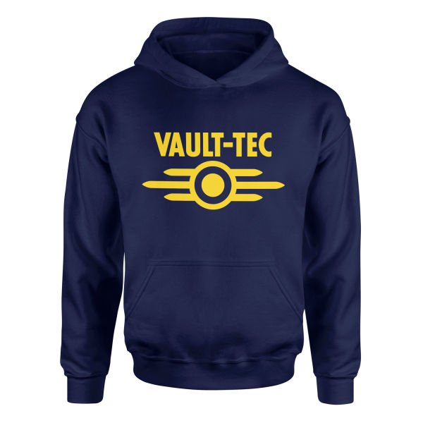Vault-Tec Corporation | Fallout Hoodie XXL - İndigo Mavisi