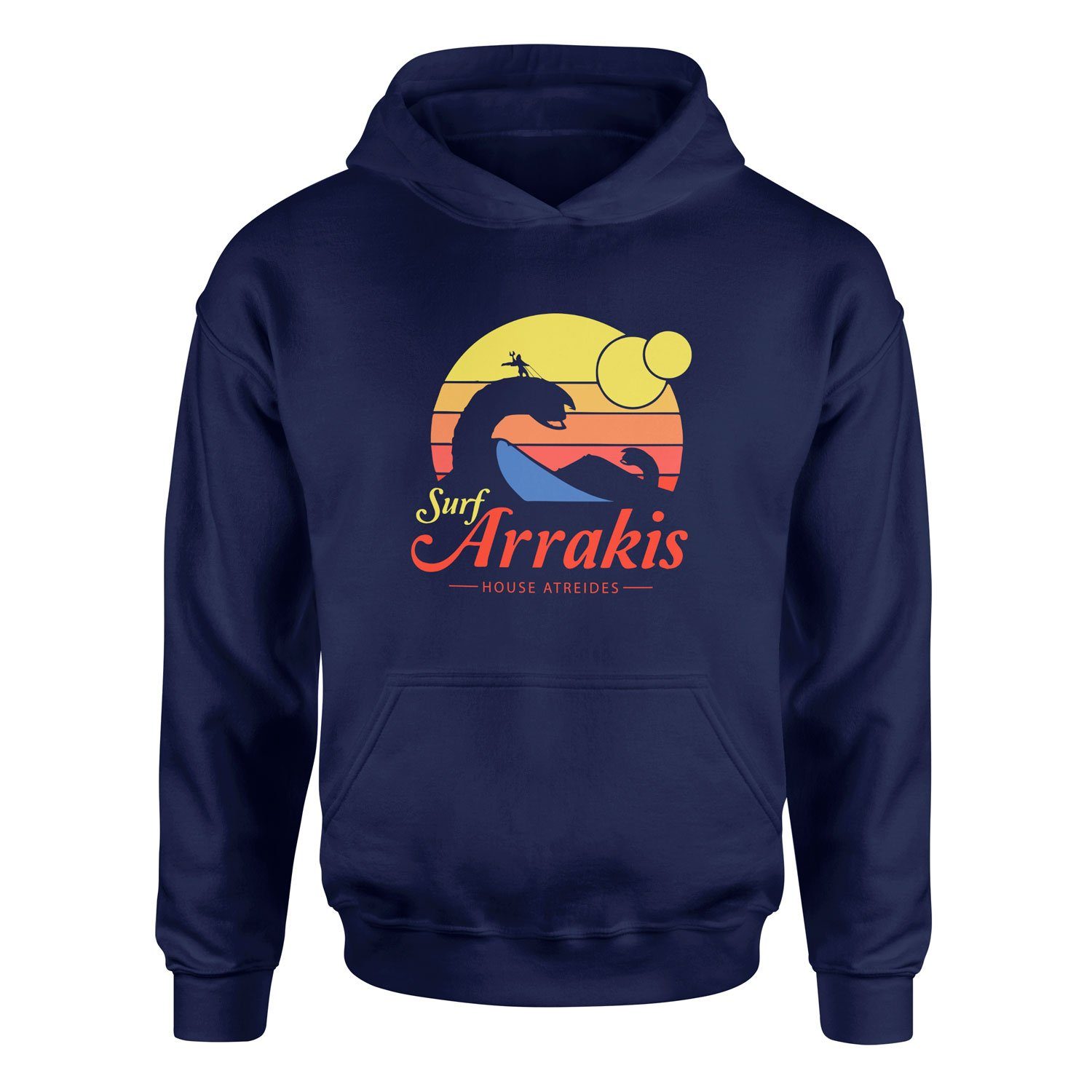 Surf Arrakis Hoodie XL - İndigo Mavisi