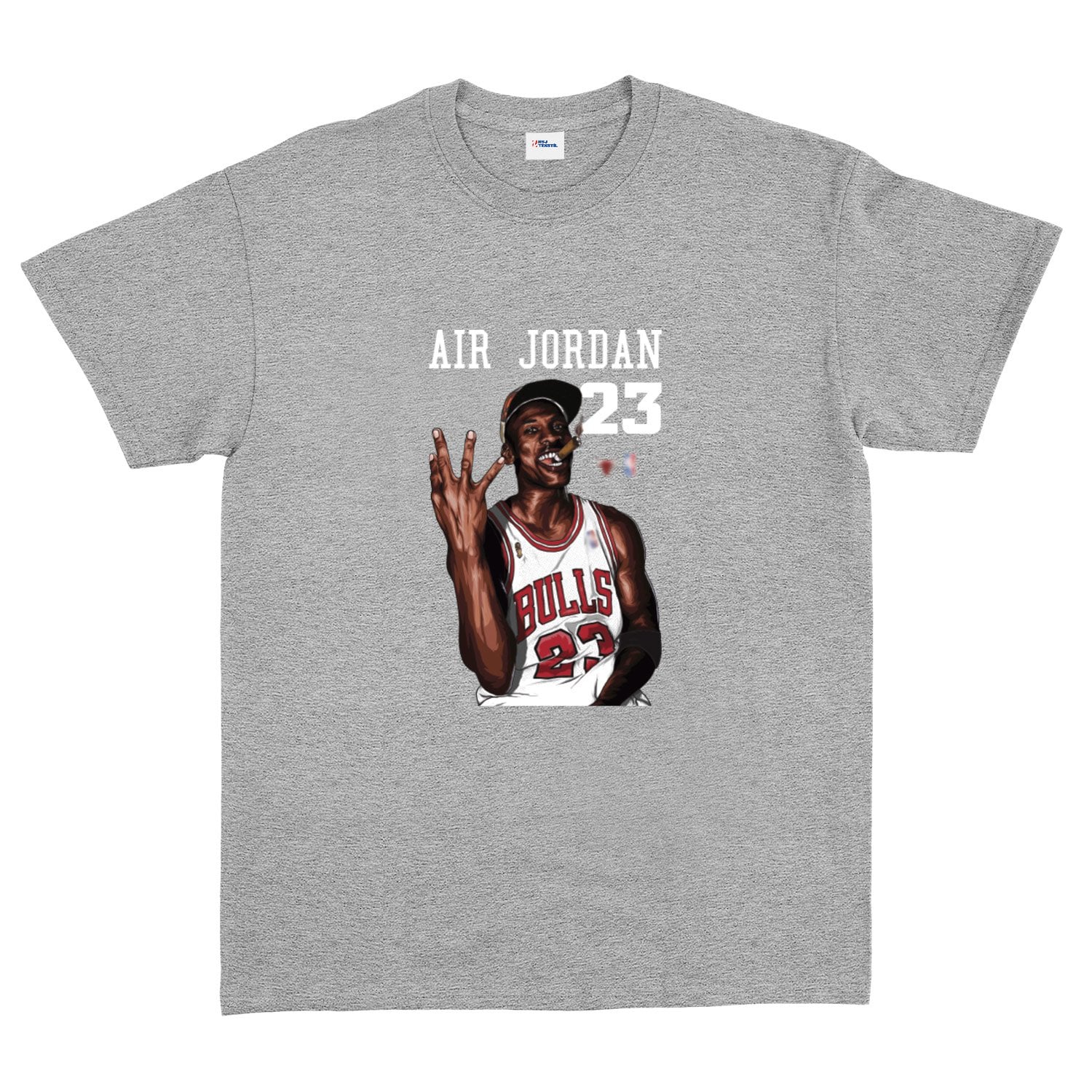 4th Time Is The Charm | Michael Jordan Tişört XXL - Gri