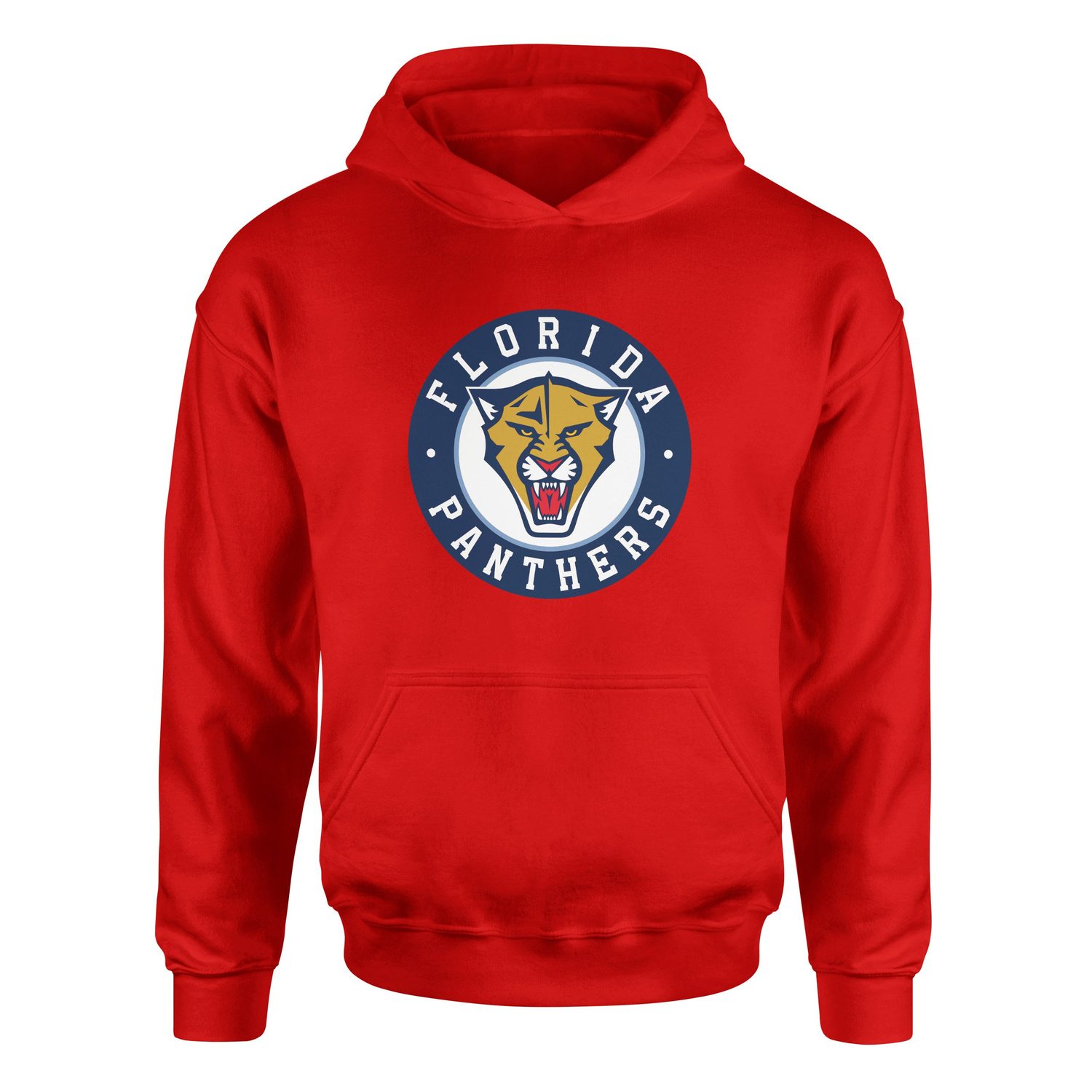 Florida Panthers Badge Hoodie S - Kırmızı