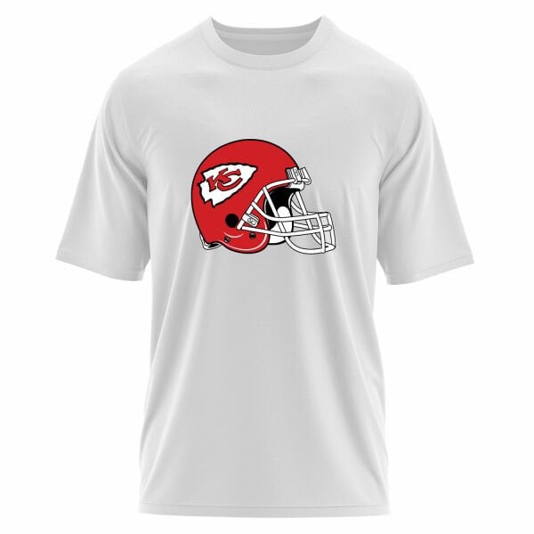 Kansas City Chiefs Helmet Oversize Tişört