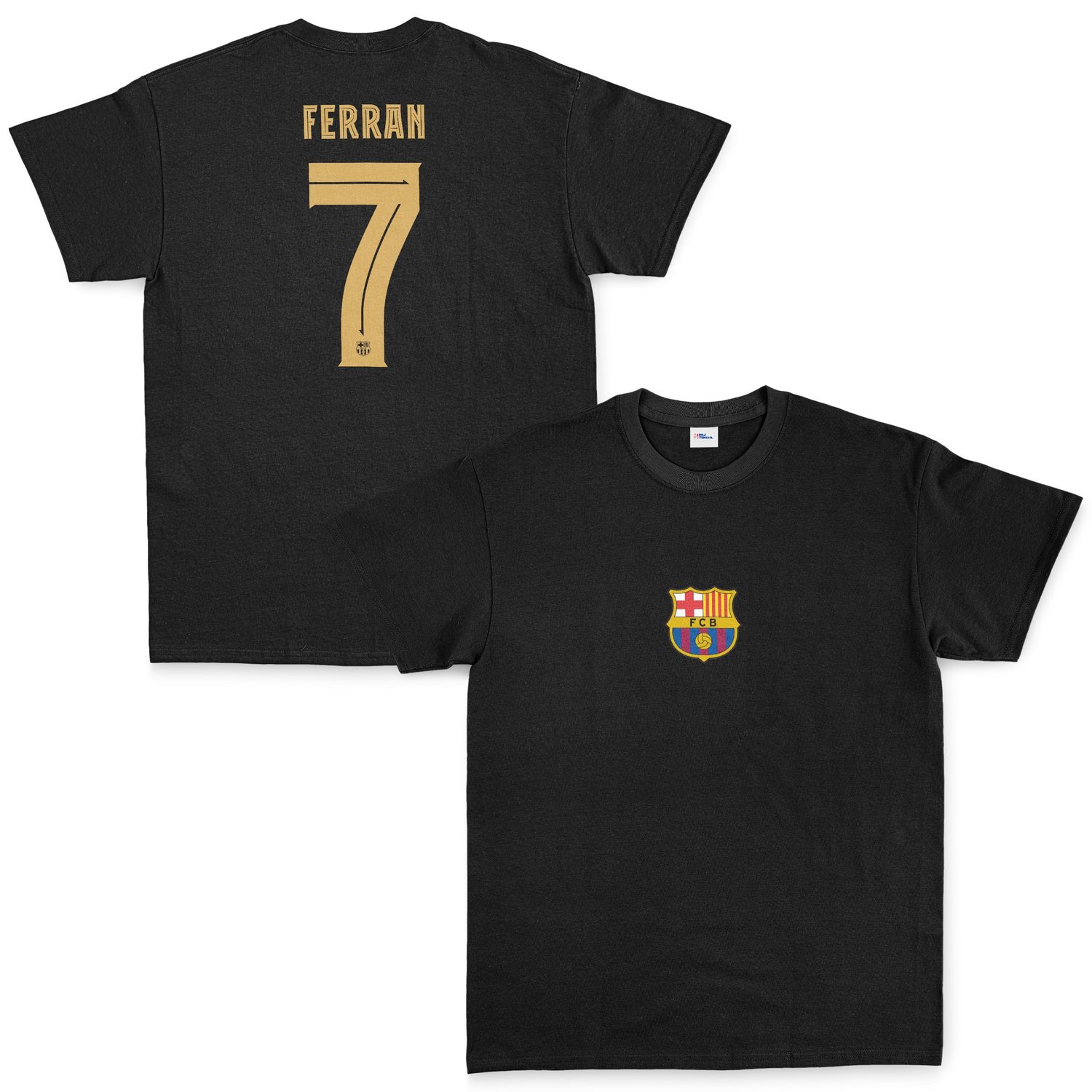 Ferran Torres Barcelona Forma Tişört S - Siyah