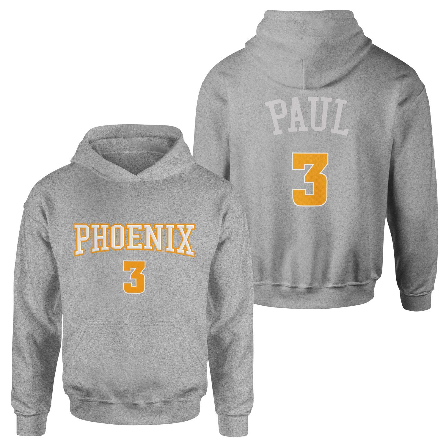 Chris Paul Phoenix Forma Hoodie M - Gri