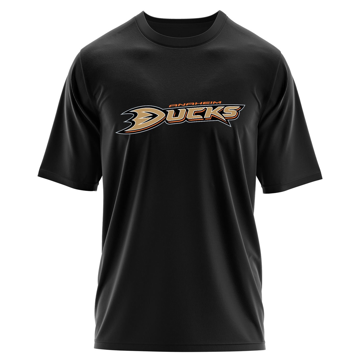Anaheim Ducks Oversize Tişört L - Siyah
