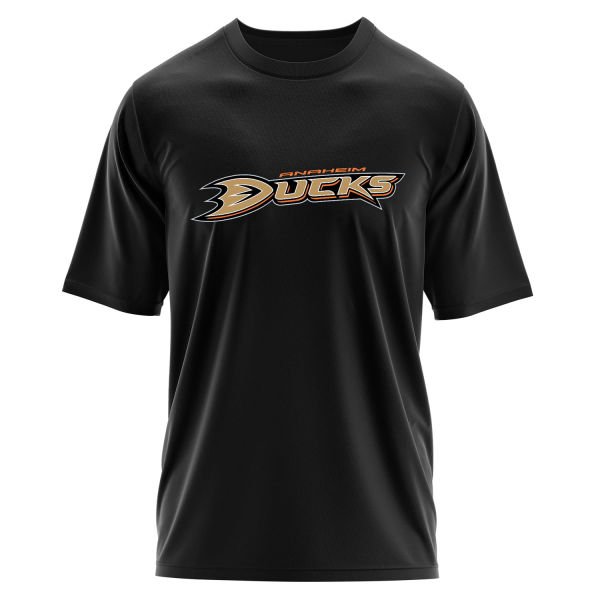 Anaheim Ducks Oversize Tişört L - Siyah