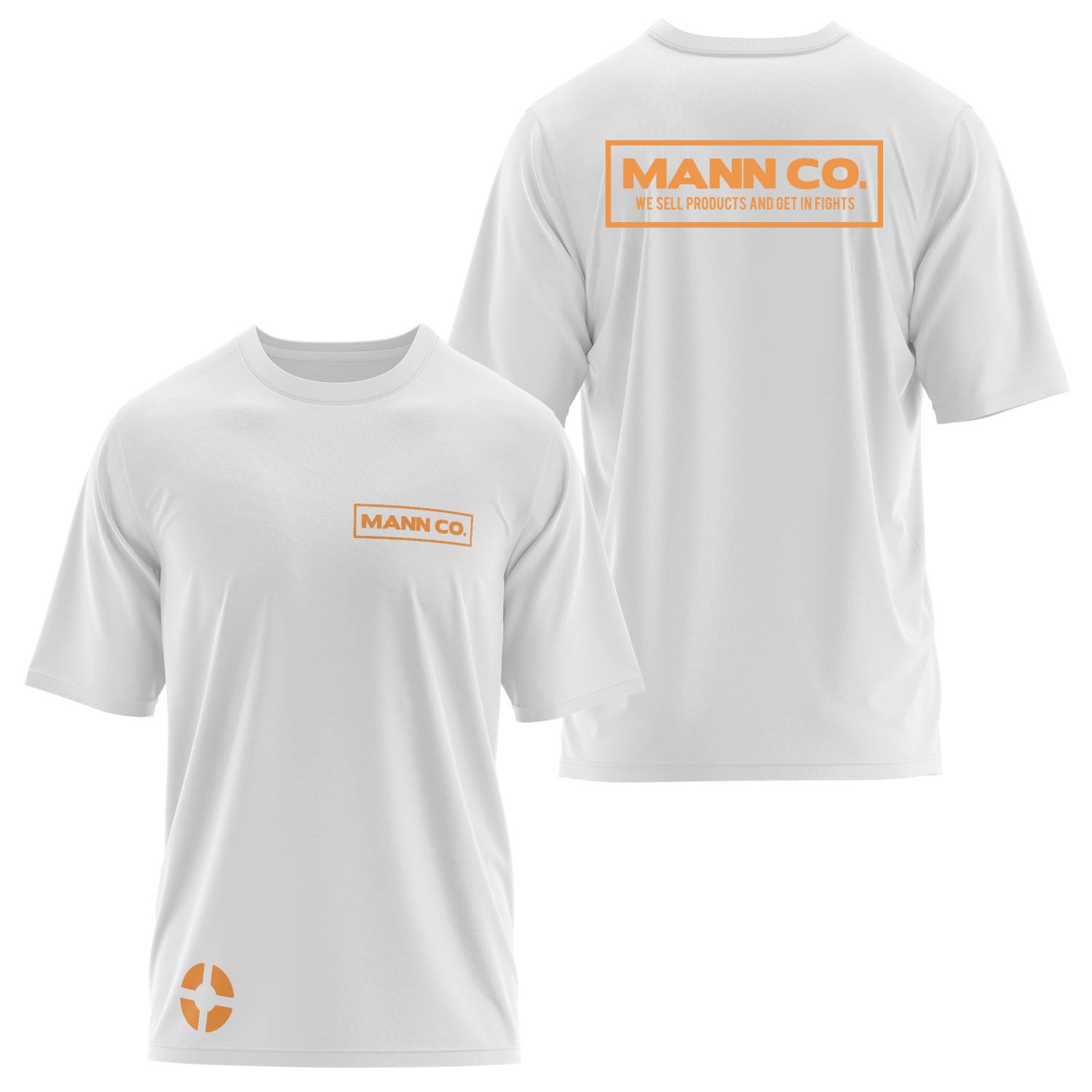 Mann CO. | TF2 Oversize Tişört S - Beyaz