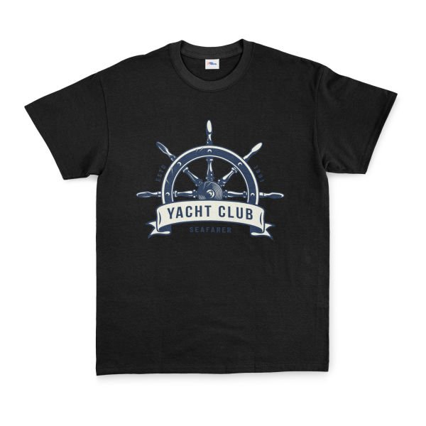 Seafarer Yacht Club Tişört L - Siyah