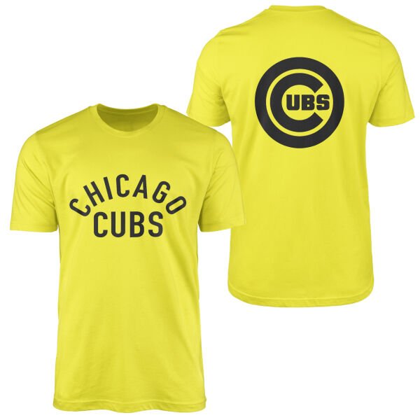 Chicago Cubs Muted Tişört XL - Sarı