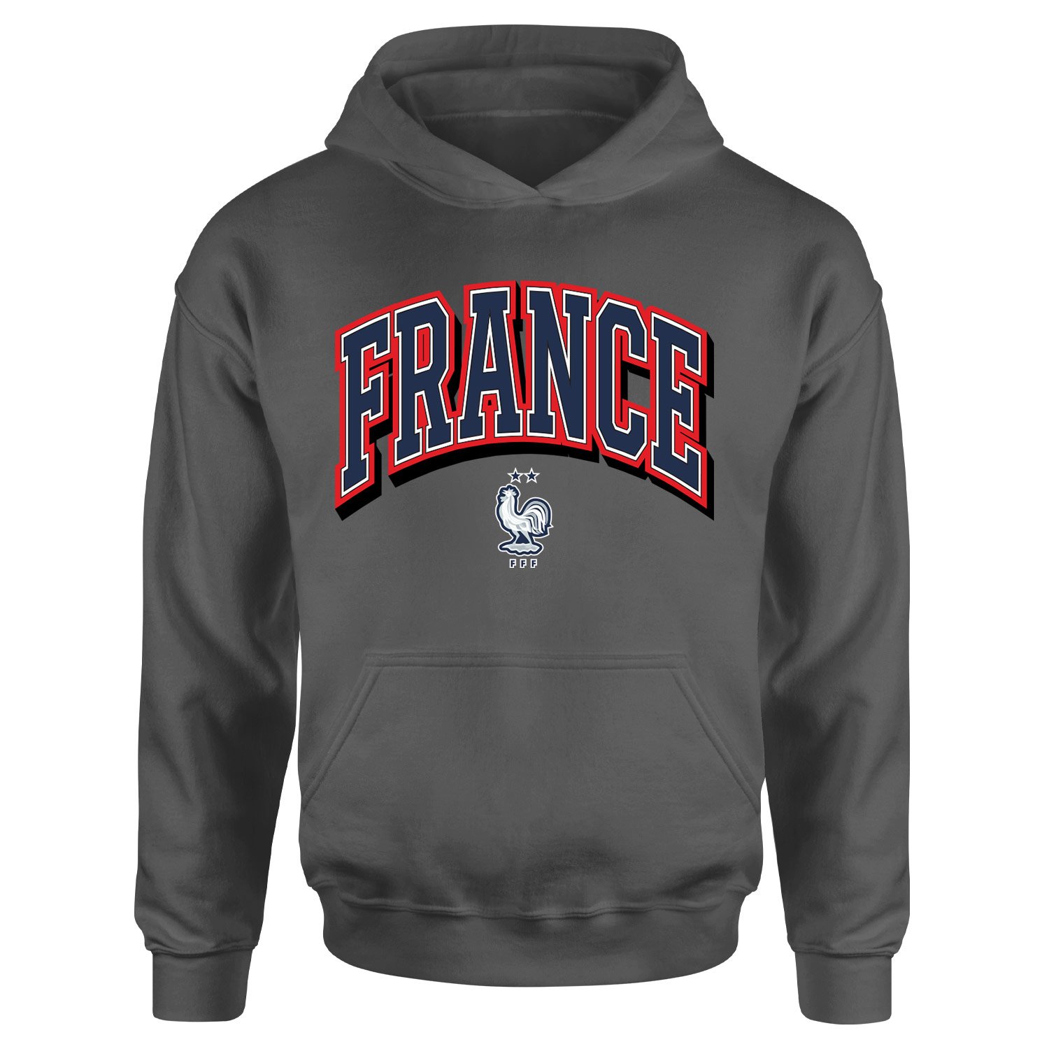 Fransa 2026 Varsity Hoodie XXL - Füme